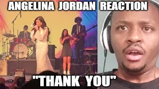 ANGELINA JORDAN REACTION  new original quotThank You quot with Toby Gad at the Alex Theater Glendale CA [upl. by Rowland480]