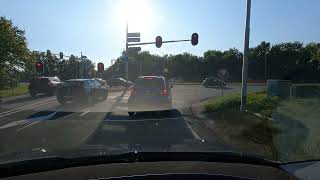 Dashcam autorit Zwolle naar Almere Buiten UltraHD 4k [upl. by Ateuqal]