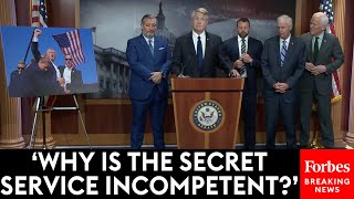 BREAKING NEWS GOP Senators Eviscerate Secret Service FBI Over Trump Assassination Attempt [upl. by Ydnys508]