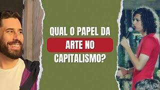 O papel da arte no capitalismo  Live com Sued Carvalho UP [upl. by Spohr749]