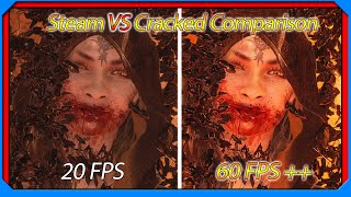 Resident Evil 8 Village Empress Crack VS Steam Comparison FPS Benchmark RE8 PC NoDRM Denuvo Cracked [upl. by Neela]