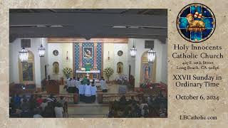 Holy Innocents Catholic Church Long Beach Live Stream [upl. by Assiralc260]