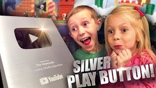 We got our Silver Play Button [upl. by Ettenwahs127]