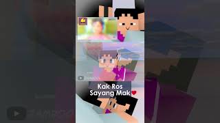 Kak Ros Sayang Mak 🥰 Mimpi Terindah Upin Ipin Minecraft [upl. by Elson]