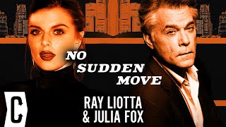 Ray Liotta and Julia Fox on No Sudden Move and ‘The Many Saints of Newark’ [upl. by Annahvas]