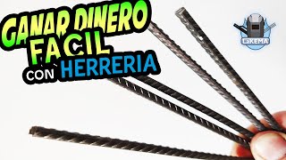 2 IDEAS DE HERRERIA para vender PROYECTOS FACILES [upl. by Danit167]