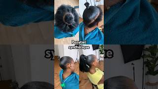 Ponytail short hair beauty afrohair abonnetoi ponytail shorthair hairstyle hairstylist [upl. by Acissaj]