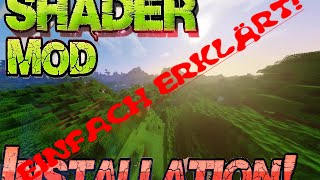 Minecraft Shader Installieren 18 Deutsch ohne Forge [upl. by Gilberte876]