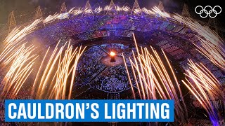 Lighting the cauldron 🔥at the London 2012 Opening Ceremony [upl. by Piefer]