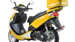 Chinese ScootersPeace Sport 150cc review [upl. by Converse]