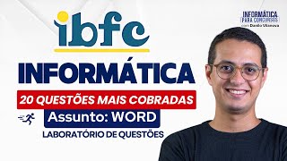 Questões IBFC  WORD  Informática com professor Danilo Vilanova opior ibfc [upl. by Audrye]