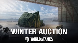 Winter Auction Fresh Vehicles More Bids in World of Tanks [upl. by Kast969]