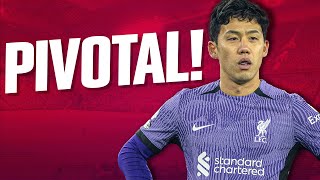 Wataru Endo is PIVOTAL to Liverpool [upl. by Pacificas]