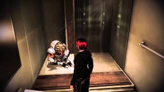 Mass Effect 3  Grunt Sleeptalking in Shower Citadel DLC [upl. by Sherwin]