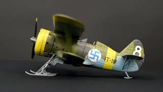 I153 Chaika  172 ICM aircraft model build [upl. by Hu]