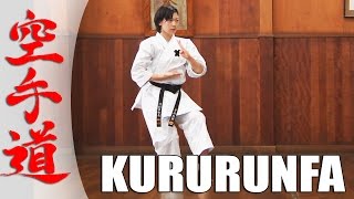 Kururunfa  KARATE KATA [upl. by Vatsug]