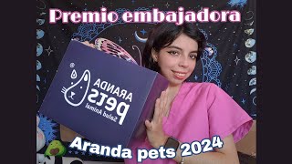 Unboxing del premio que me mandó Aranda Pets🐶💖 [upl. by Emyaj]