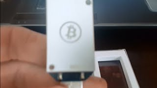 USB ASIC MINER 336 MHs  майнинг биткоинов [upl. by Loredana]