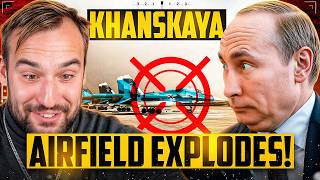 Khanskaya Airfield in Russia was Destroyed by Ukrainian Drones  Ukraine War Update [upl. by Esenaj]