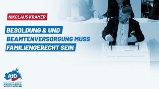 Nikolaus Kramer Besoldung amp und Beamtenversorgung muss familiengerecht sein [upl. by Aihsemot179]