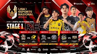 🔴LIGA 1 ESPORTS NASIONAL 2024  WEEK 1 DAY 1 STAGE 1  RESTREAM [upl. by Os]