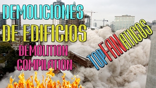 Demoliciones De Edificios Con Explosivos  Demolition Compilation 1 [upl. by Adnarem]