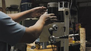 Making a CNC Milling Machine  Remove the stock motor [upl. by Randell]