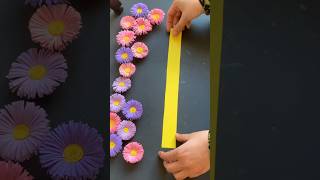 How To Make Easy and Beautiful Paper Flower🌸 viral diy craft kidscraftwork paperflower shorts [upl. by Hairehcaz217]