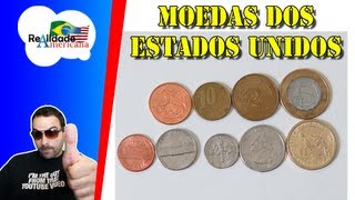 Moedas dos Estados Unidos [upl. by Newol80]