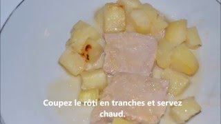 Recette thermomix au koenig HKM1028 ROTI AU PANACHE [upl. by Felicdad]