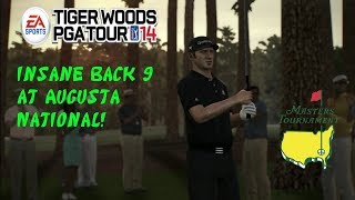 Tiger Woods PGA Tour 14  Epic Finish at The Masters [upl. by Lelia363]