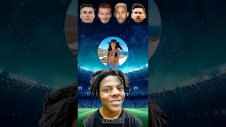 Ronaldo Vs Beckham Vs Neymar Vs Messi iShowSpeed Asks 😍 [upl. by Eynttirb]