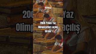 2008 Pekin Yaz Olimpiyatları açılış töreni [upl. by Cirdec]