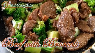 BEEF WITH BROCCOLI  STEAK BROCCOLI  Panlasang PinoyEp37 [upl. by Kathrine]