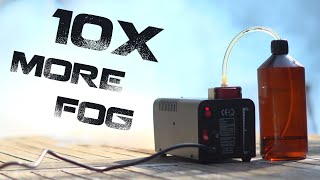 How To Make a Cheap Fog Machine 10 Times More Powerful [upl. by Hagile]