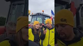 france manifestation agriculture agriculteur cr [upl. by Findlay201]