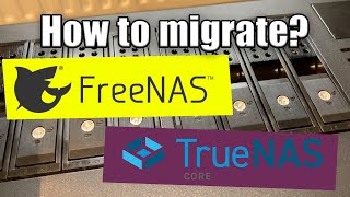 How to migrate TrueNASFreeNAS to a new server [upl. by Montford]