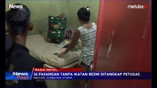 Gelar Razia Mesum Petugas Gabungan Amankan 36 Pasangan Bukan Suami Istri  iNews Pagi 0209 [upl. by Norrabal]