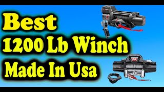 Best 12000 Lb Winch Made In Usa [upl. by Auqinimod183]