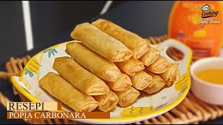 POPIA CARBONARA RANGUP DI LUAR CREAMY DI DALAM  WAJIB CUBA [upl. by Adon423]