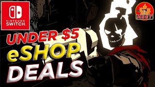 BEST UNDER 5 Nintendo Switch eSHOP DEALS This Week  New eSHOP SALE ON NOW [upl. by Irallih]