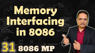 Memory Interfacing in 8086 Microprocessor  8086 [upl. by Saxe182]