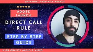 Adobe Launch DTM Direct Call Rule  Adobe Launch Tutorial [upl. by Arihsay939]