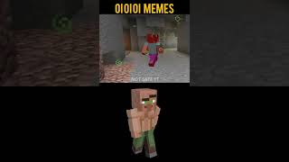 Oi Oi Oi memes nitwit villager minecraft [upl. by Arakihc]