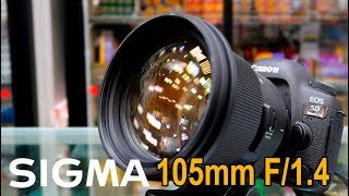 SIGMA 105mm F14 DG HSM Art  Maestro del BOKEH [upl. by Srini]