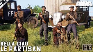 MISIÓN COOP II GUERRA MUNDIAL  LE PARTISAN  BELLA CIAO  ArmA 3 Gameplay Español 1440p60 HD [upl. by Treve918]