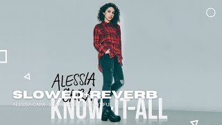 SlowedReverb  Scars To Your Beautiful Alessia Cara [upl. by Terrag]