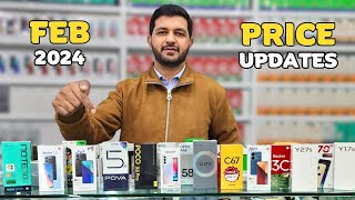 Mobile price updates 2024 February Pricedrop infinix unboxing realme redmi tecno [upl. by Loram]