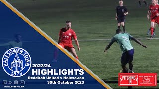 HIGHLIGHTS  Redditch United v Halesowen 301023 [upl. by Tiffa]