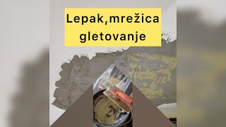 KAKO NANETI LEPAK I MREŽICU I IZGLETOVATI PLFON postupak objašnjen u videu🎨🍀🔝 [upl. by Yelena]